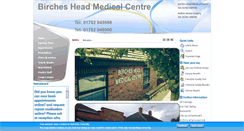 Desktop Screenshot of birchesheadmedicalcentre.co.uk